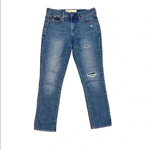 Gap Distressed Best Girlfriend Jeans